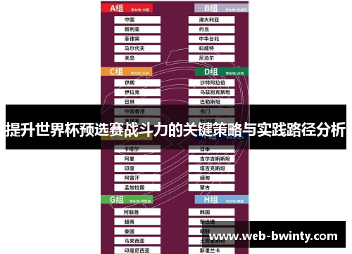 提升世界杯预选赛战斗力的关键策略与实践路径分析
